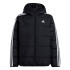 adidas Infantil Casaco Essentials 3 Band Padded Preto/Branco