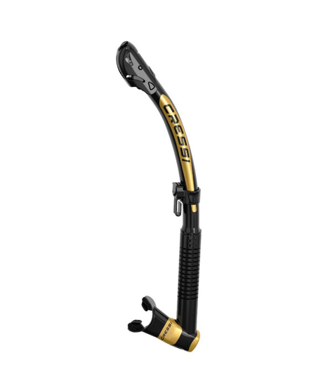 Tubo de mergulho Cressi Itaca Ultra Dry Cinza