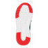 Sapatilhas Kappa Infantil London Lace Branco/Vermelho/Azul