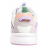 Sapatilhas Kappa Infantil London Lace branco/roxo/rosa