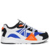 Sapatilhas Kappa Infantil London Jr Lace Branco/Azul real