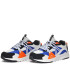 Sapatilhas Kappa Infantil London Jr Lace Branco/Azul real