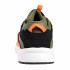 Sapatilhas Kappa Infantil London Lace Preto/ Verde escuro/ Laranja
