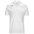 Polo Kappa Homem 4Futbol Ghiolo Branco/Cinza