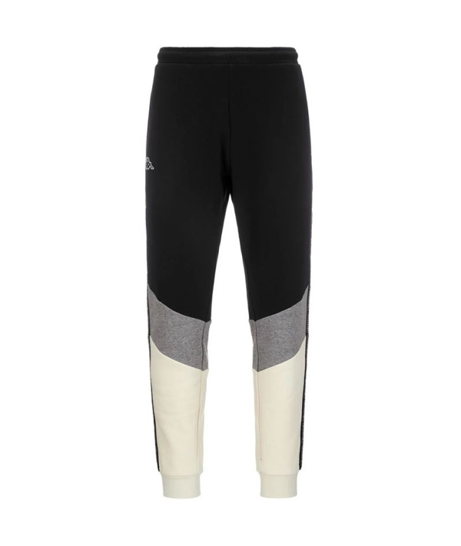 Calça Kappa Homem Idole Active Man Preto/Branco...