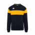 Moletom Kappa Dido azul/amarelo
