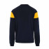 Moletom Kappa Dido azul/amarelo