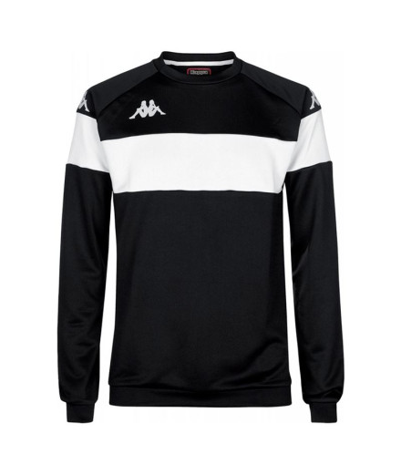 Moletom Futebol Kappa Homem de Dido Black White