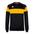Moletom Kappa Dido Preto Amarelo Homem