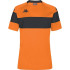 Camiseta Futebol Kappa Homem de Dareto Laranja/Preto