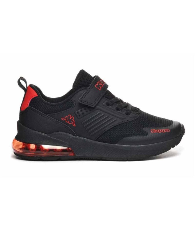 Sapatilhas Kappa Myagi Ev Preto Vermelho Mid...