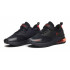 Sapatilhas Kappa Myagi Ev Preto Vermelho Mid Coral Infantil