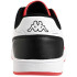 Sapatilhas Kappa Infantil Malone Jr Lace Branco/Preto/Vermelho