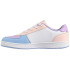 Sapatilhas Kappa Infantil Malone Branco/Rosa/Azul Lt