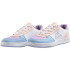 Sapatilhas Kappa Infantil Malone Branco/Rosa/Azul Lt