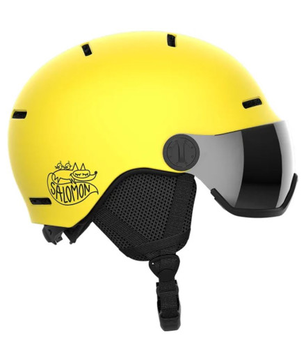 Capacete de Esqui y Snow Salomon Viseira Orka Vib...