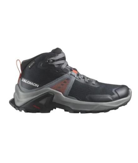 Botas de montanha Salomon Infantil X Raise Mid GTX Preto...