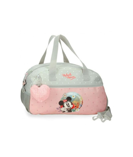 Bolsa Saco de viagem Disney 40Cm.Minnie Mouse Wild Nature...