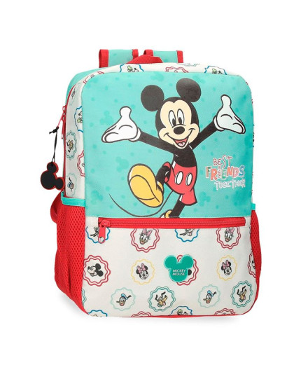 Mochila Mochila Disney 32Cm. Mickey Melhores Amigos...