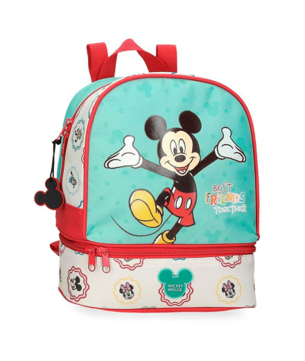 Mochila Mochila Disney 28Cm. Mickey Melhores Amigos...