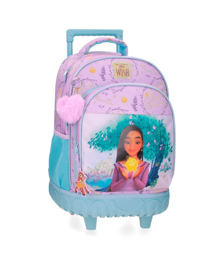 Mochila 2R. Mochila com rodas Disney 2W. Wish Watch Us...