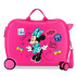 Mala Infantil Disney Abs Rolling 4W.(2 Multid.)Enjoy Minnie Hi Love Pink