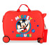 Mala Infantil Disney Abs Mala de viagem com rodas 4W. (2Multid.)Circle Mickey Vermelho