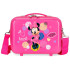 Necessaire Disney Adapt. Estojo de toucador em abs. Amor Minnie Rosa