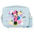 Necessaire Disney Adapt. Estojo de toucador em abs. Amor Minnie Azul