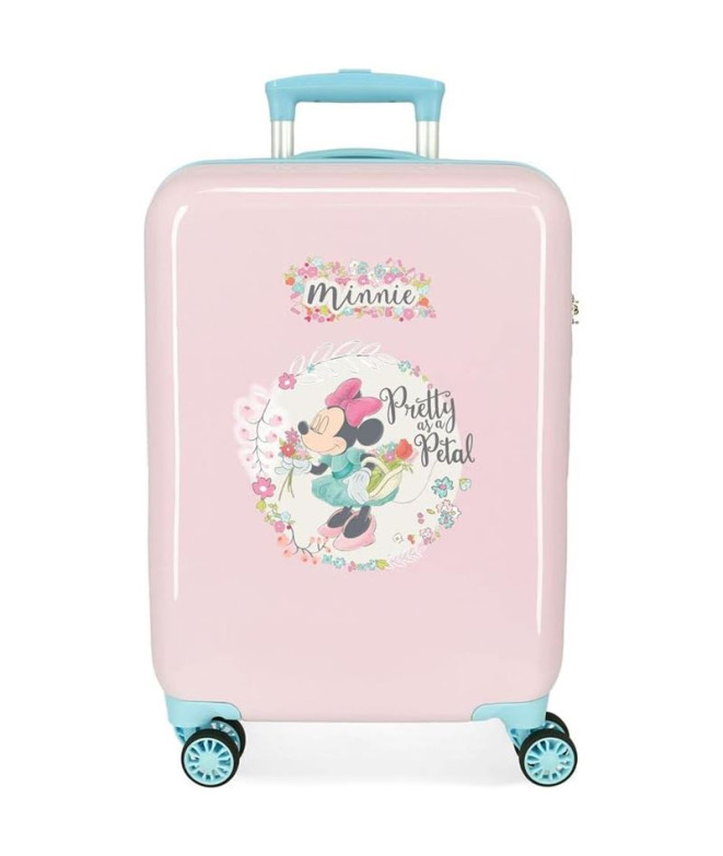 Trolley Disney Abs Mala 55Cm.4W. Minnie Floral...