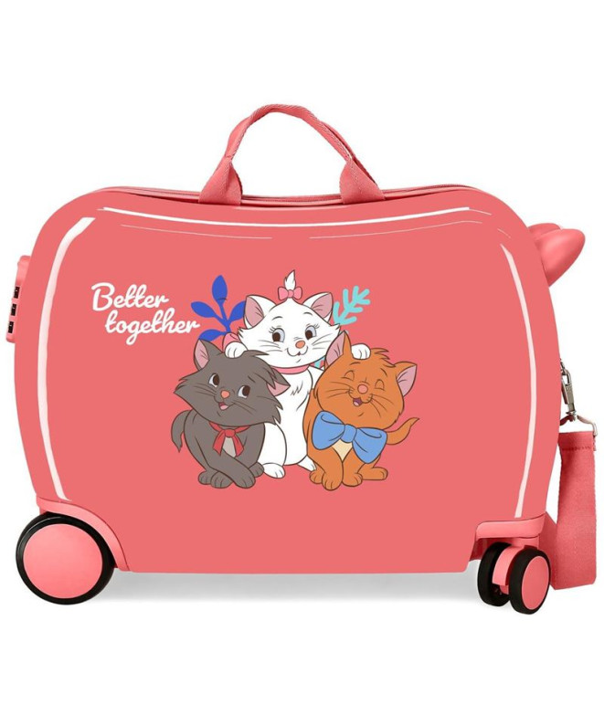 Mala Infantil Disney Abs Rolling 4W.Aristogatas...