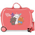 Mala Infantil Disney Abs Rolling 4W.Aristogatas Better Together Coral