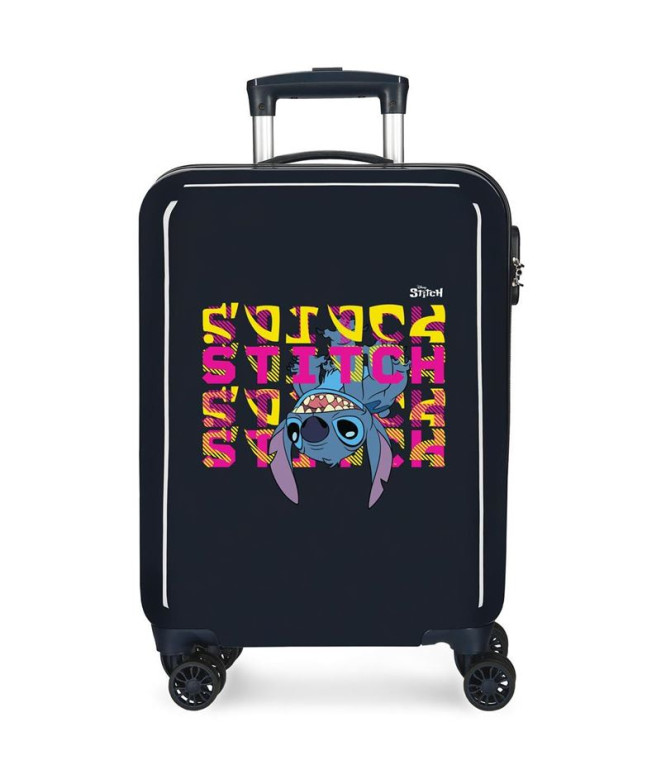 Trolley Disney Abs Mala 55Cm.4W. Stitch Face...