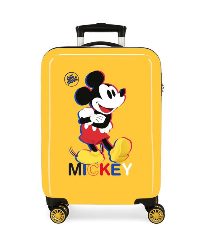 Trolley Disney Abs Mala 55Cm.4W. Mickey 3D...