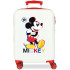 Trolley Disney Abs Mala 55Cm.4W. Mickey 3D Branco