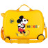 Mala Infantil Disney Abs Rolling 4W.(2 Multid.) Mickey 3D Amarelo Ocre
