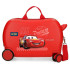 Mala Infantil Disney Abs Mala com rodas 4W.(2 Multi.) 45Cm. Carros Viagem Vermelho