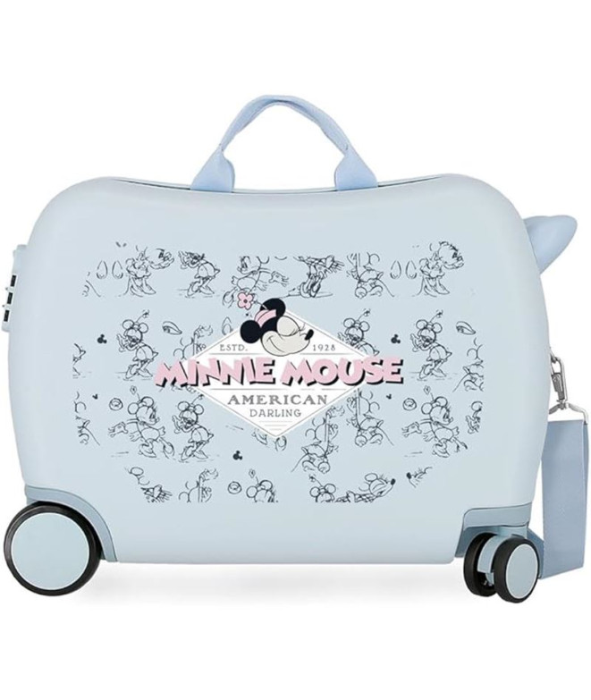 Mala Infantil Disney Abs Rolling 4W.(2 Multi)...