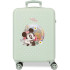 Trolley Disney Abs Mala 55Cm.4R Minnie Wild Nature Verde