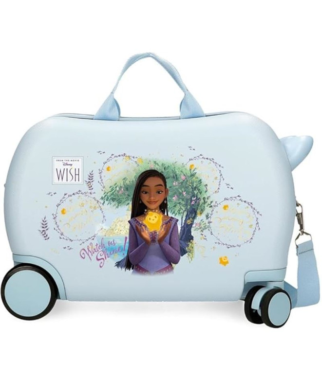 Mala Infantil Disney Abs Rolling 4W.(2 Multi.)...