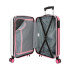 Trolley Disney Abs Mala 55Cm.4W.Minnie Corações Mágicos Branco
