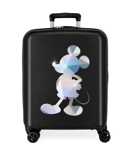 Trolley Disney Abs Mala 55Cm.4W.Disney 100 Mikcey Prata...