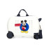 Mala Infantil Disney Abs Rolling 4W. 45Cm. Mickey Enjoy The Day Branco