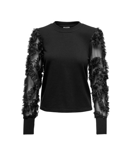 Moletom Only Jdyfairview L/S Mulher Preto