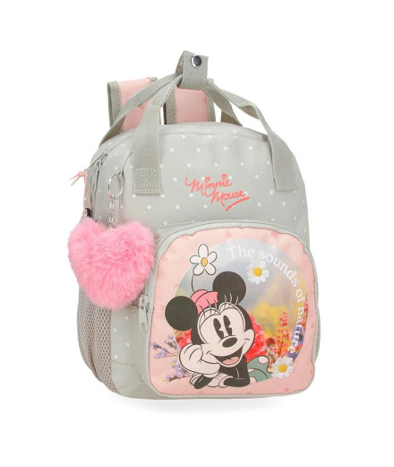 Mochila Mochila Disney 28Cm. Minnie Mouse Natureza...