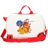 Mala Infantil Disney Abs Rolling 4W.(2 Multi.) 45Cm.Simba & Friends Branco