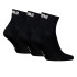Meias Puma Plain Preto Pack