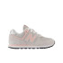 Sapatilhas New Balance Infantil 574 Rain Cloud Rosa Haze