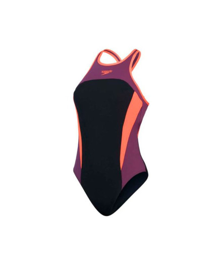 Fato de banho Natação Speedo Mulher de Gola alta Splice...
