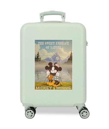 Trolley Disney Abs Mala 55Cm.4W Minnie Nature Verde